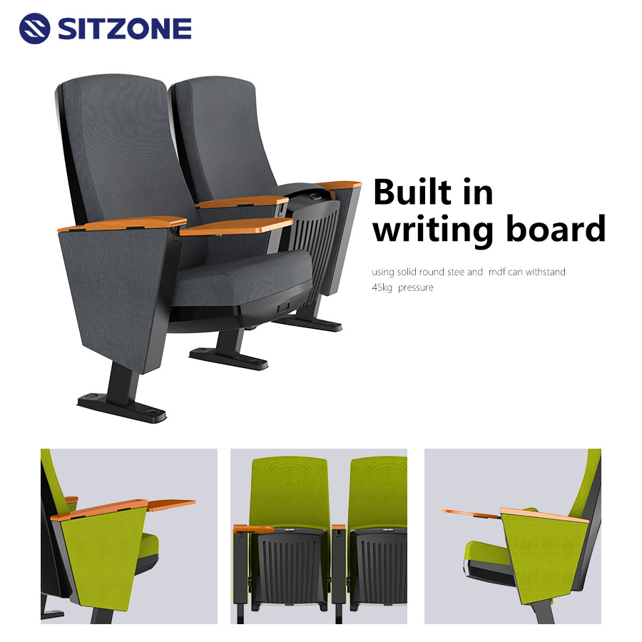 Sitzone Theater Church Seating Standard Seat Size Lecture Hall School Auditorium Chair for Sale Theater Furniture