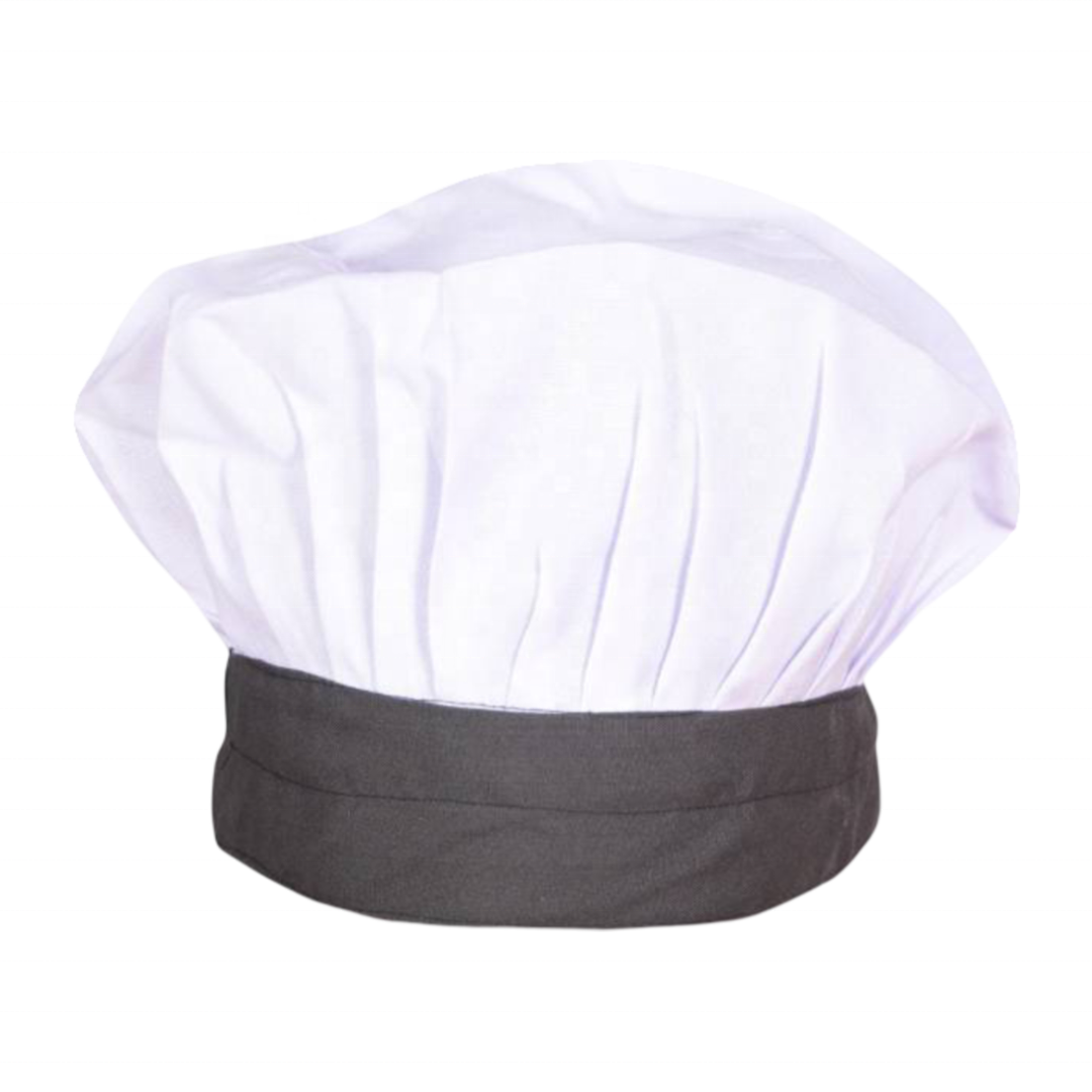 Disposable Paper Chef Hats Chef Capes Red Black And White High Chef Paper Hat Hotel Restaurant Supplies