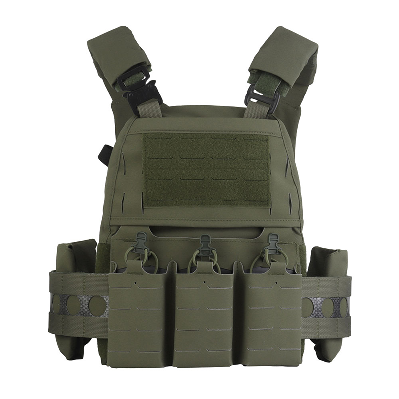 SABADO Hunting Plate Carrier Tactical Vest Quick Release Vest Adjustable Breathable Combat Vest for Training