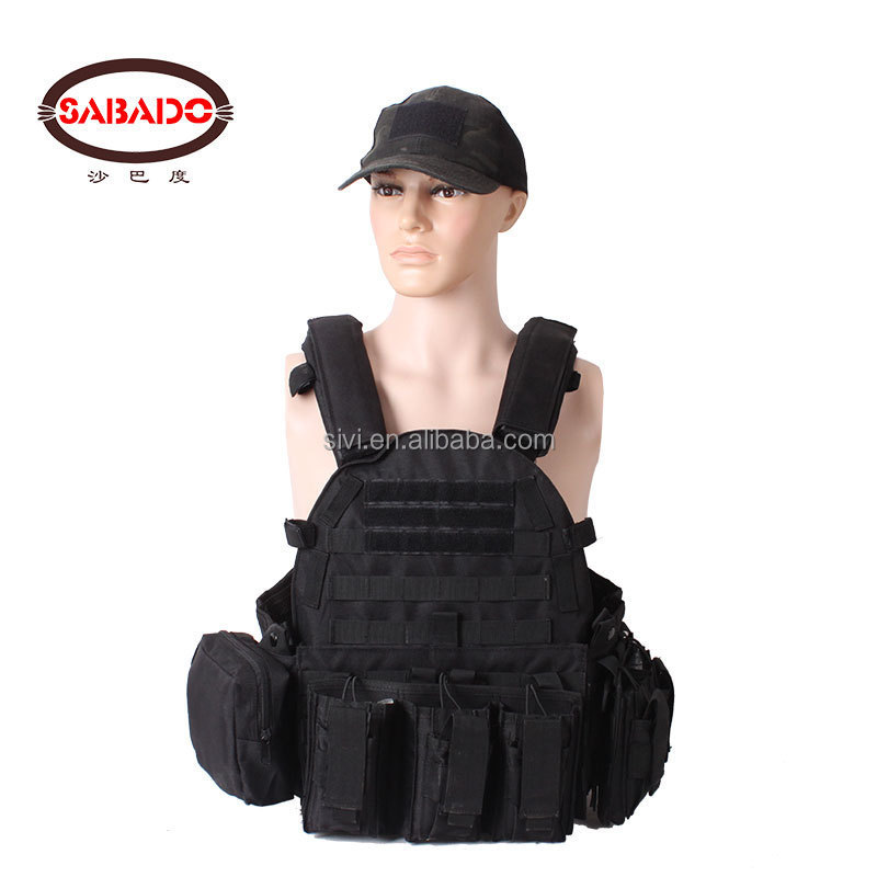 SABADO Factory outdoor Camouflage plate carrier tactical Quick Release vest