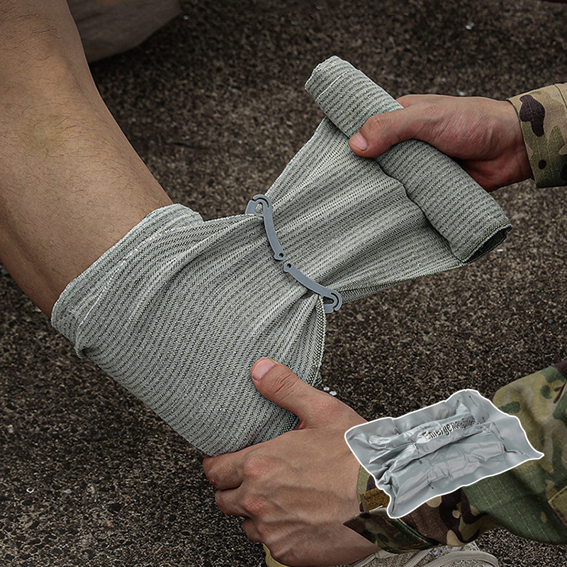 SABADO Outdoor First Aid Trauma Dressing Elastic Emergency Tactical Bandage Trauma Israeli Bandage