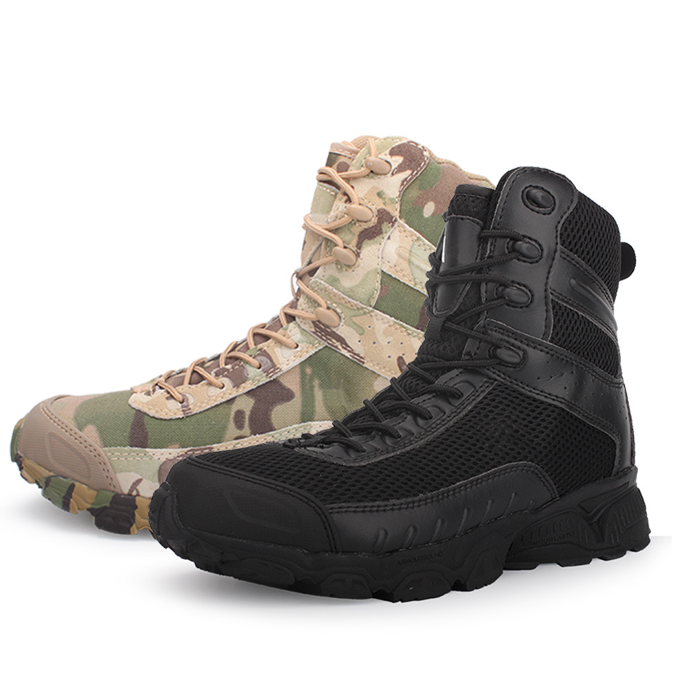 New design Anti-slippery mhysa men desert original rafale steel toe tactical boots delta