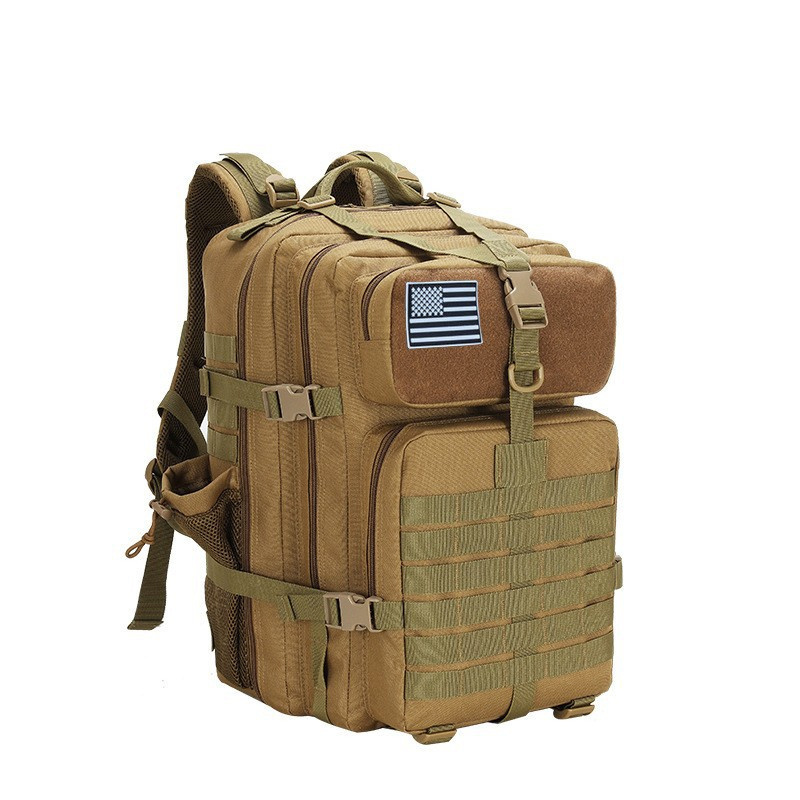 SABADO Custom Logo Outdoor Oxford 45L 3 Day Waterproof Molle Rucksack Gym Mochila Sports Tactical Backpack