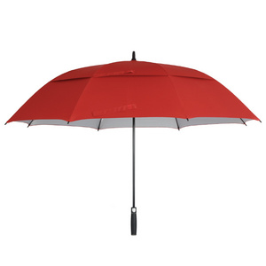 The Best Price of   110 CM Length  155CM Diameter  8 Panel  Color Coating Red Straight Umbrella  Football Match UV  Umbrella