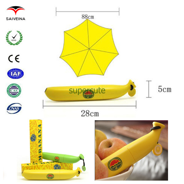 hot sale new style funny umbrella banana umbrella by China manufacturer