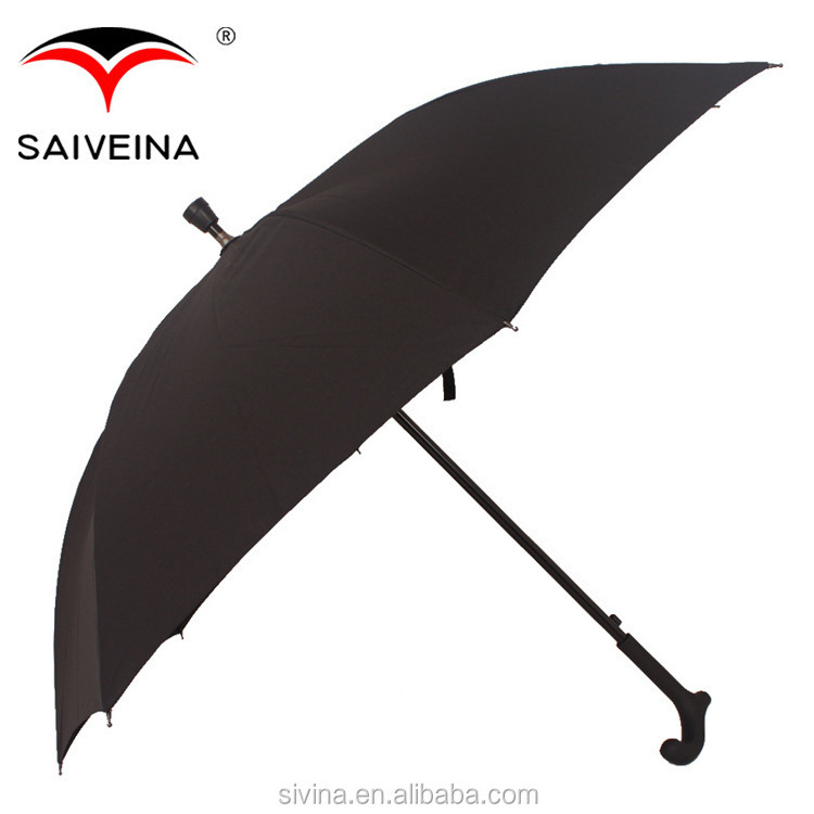 umbrella walking cane design for Christmas gifts walking stick umbrella for old people