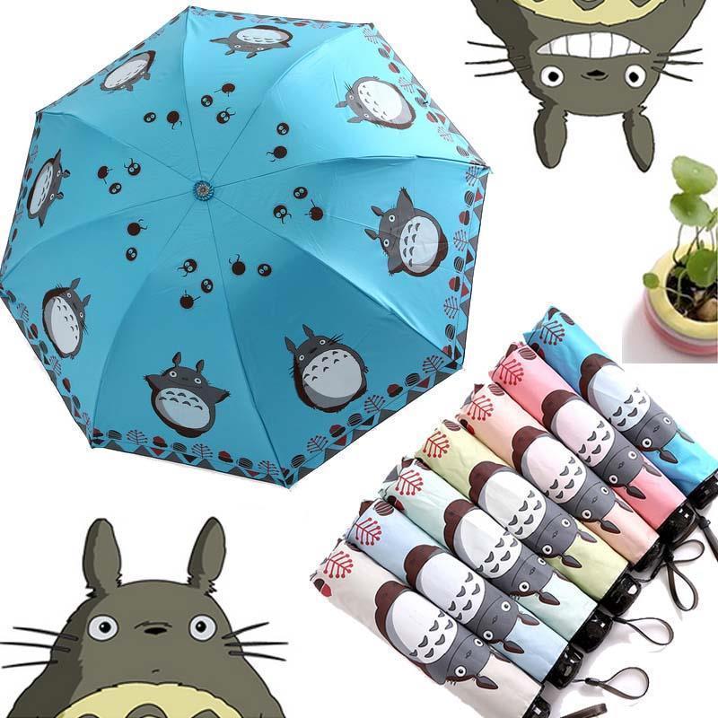 Cute japanese kawai cartoon umbrellas folding umbrella