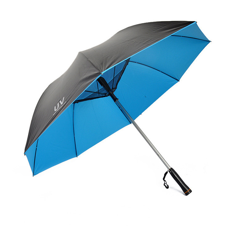 Sivina OEM golf Fan umbrella USB charging umbrella with fan