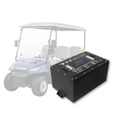 24v 48v 72v 65ah 100ah 150ah 200ah 280ah golf cart lifepo4 lithium ion battery pack 51.2v deep cycle