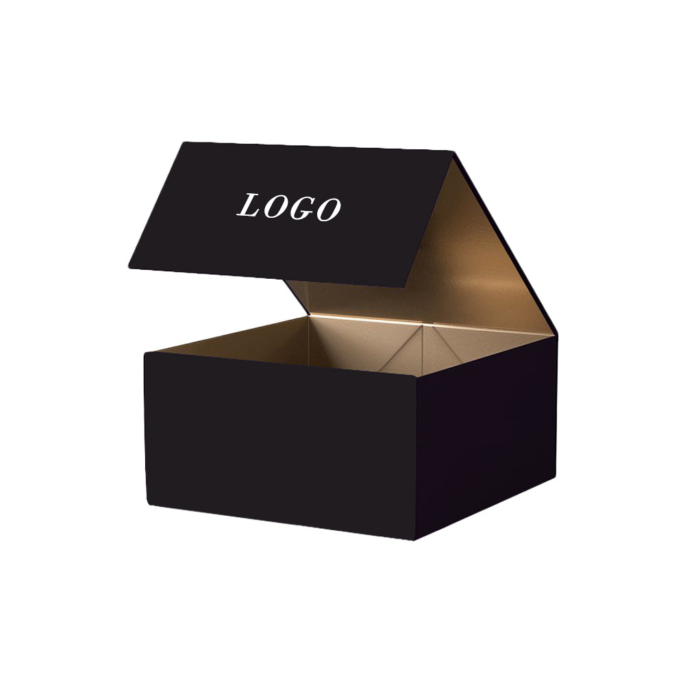 HOT Luxury White Magnetic Gift Box Clothing Packaging Folding Custom Logo Hard Rigid Cardboard Paper Box with Silk Insert