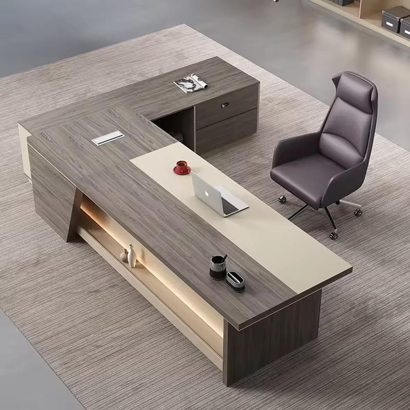 Boss Executive Desk Furniture Business  l Luxury Chinese Manufacturer Beautiful Desk Office Modern