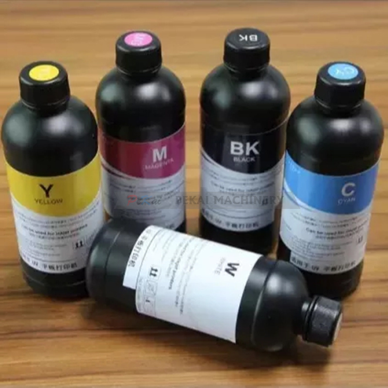 6 Colors UV Ink Soft Hard UV Print Ink Price For Printer For Epson XP600 L1800 L805 Printing on PVC and Glass Sheet