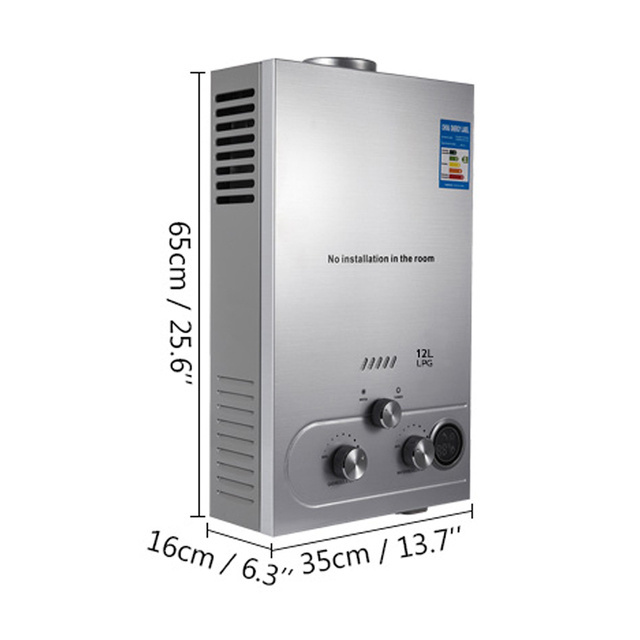 Promotion 6L/8L/10L/12L/16L/18L Hot Water Heater Instant Tankless Liquefied Petroleum Gas Instant Water Heaters