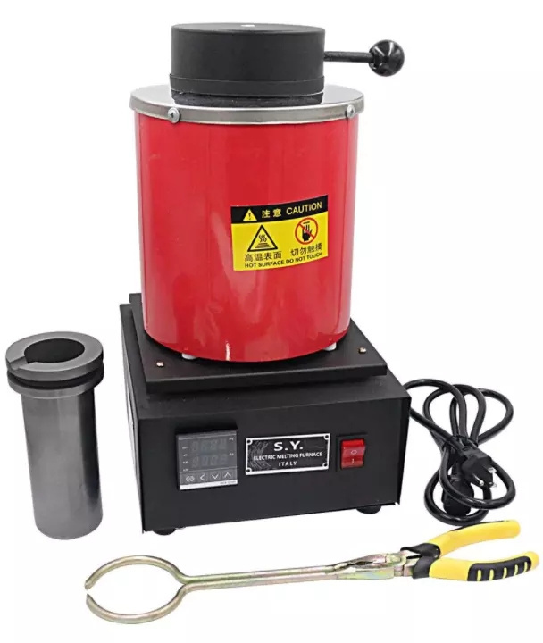 SW High Productivity Household 1kg Gold Melting Induction Furnace for Sale