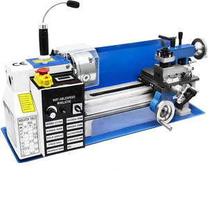 350MM mini Metal Lathe CJ18 550W Digital Screen Metal Gears Variable Speed Mini Lathe Machine