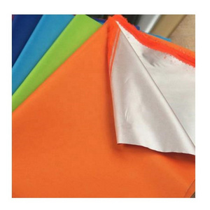 Eco-friendly Taffeta Fabric Thick Waterproof Fabric 210t 100% Silver Coated Polyester Taffeta Fabric For Tent Umbrella