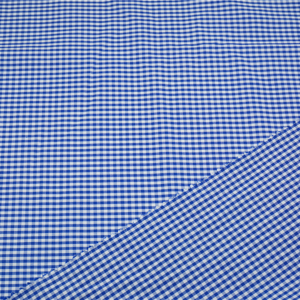 Turkey Fancy Modern Checks Distro Material Shirting Yarn Dyed Fabric Manufacturer