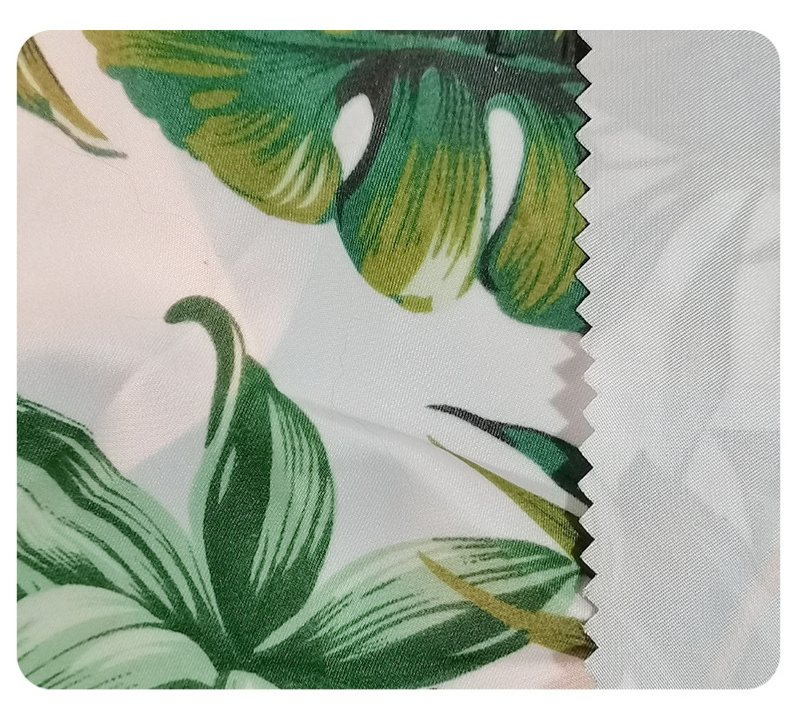 Custom digital printed 100% Polyester twill Micro Peach Skin Fabric for Boardshort pants and sportswear