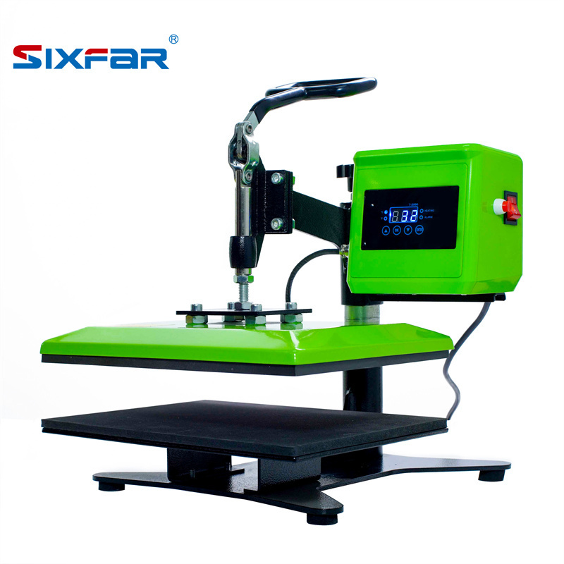 SixFar automatic electric swing away heat press machine 23cm x 30cm(9