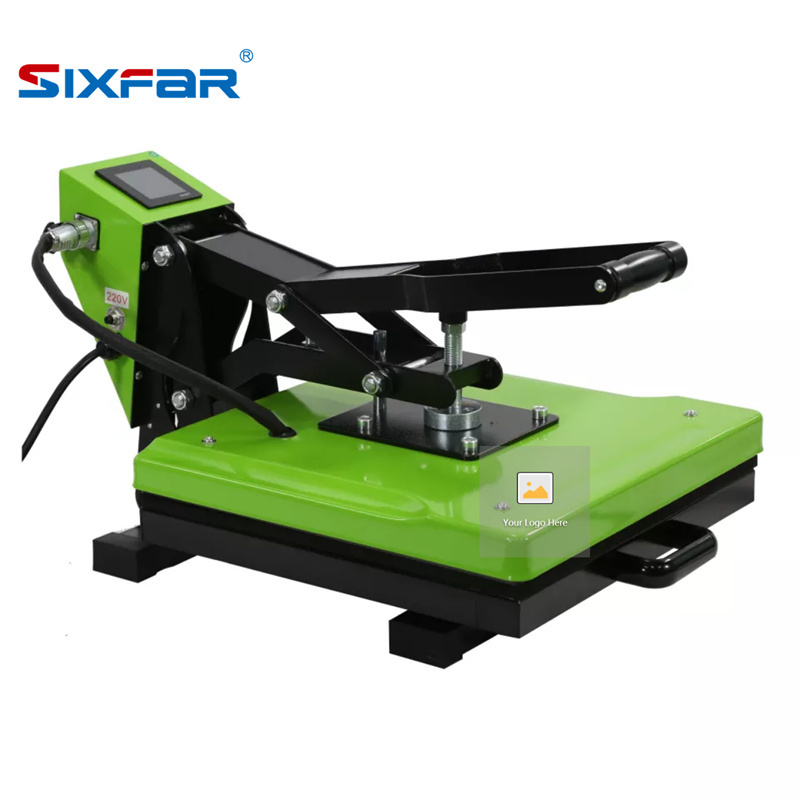 SixFar automatic electric swing away heat press machine 23cm x 30cm(9