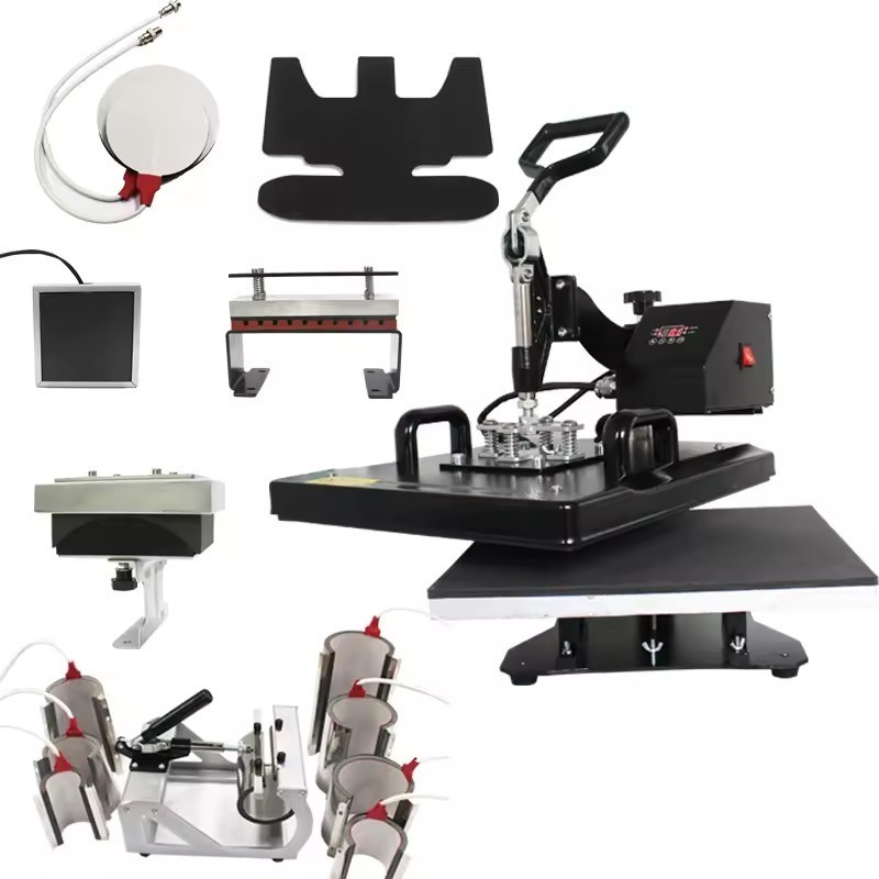 heat press machine 15IN1 hot sale 7 in 1 combo heat press