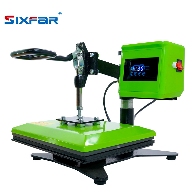 SixFar automatic electric swing away heat press machine 23cm x 30cm(9