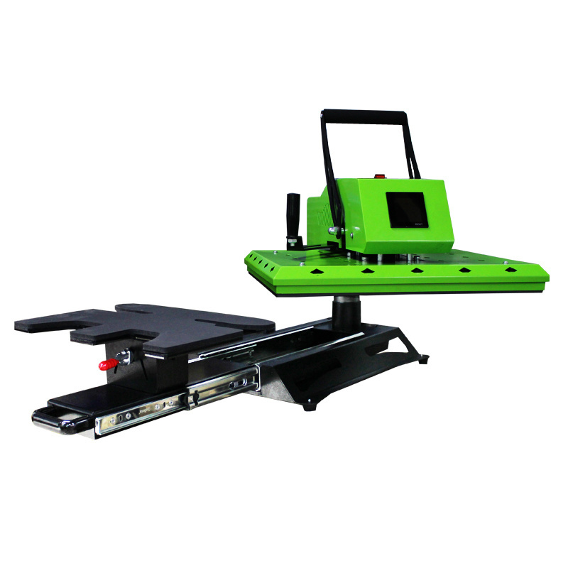 Exchangable table 6in1 16x20 Heat Press Swing Away Pneumatic 38x38 Flat Heat Press Machine