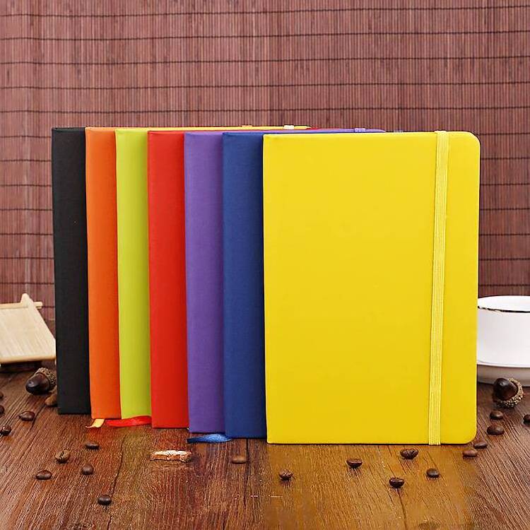 Promotional Custom Soft PU Leather Cover Business Paper Notebook for School Office Writing