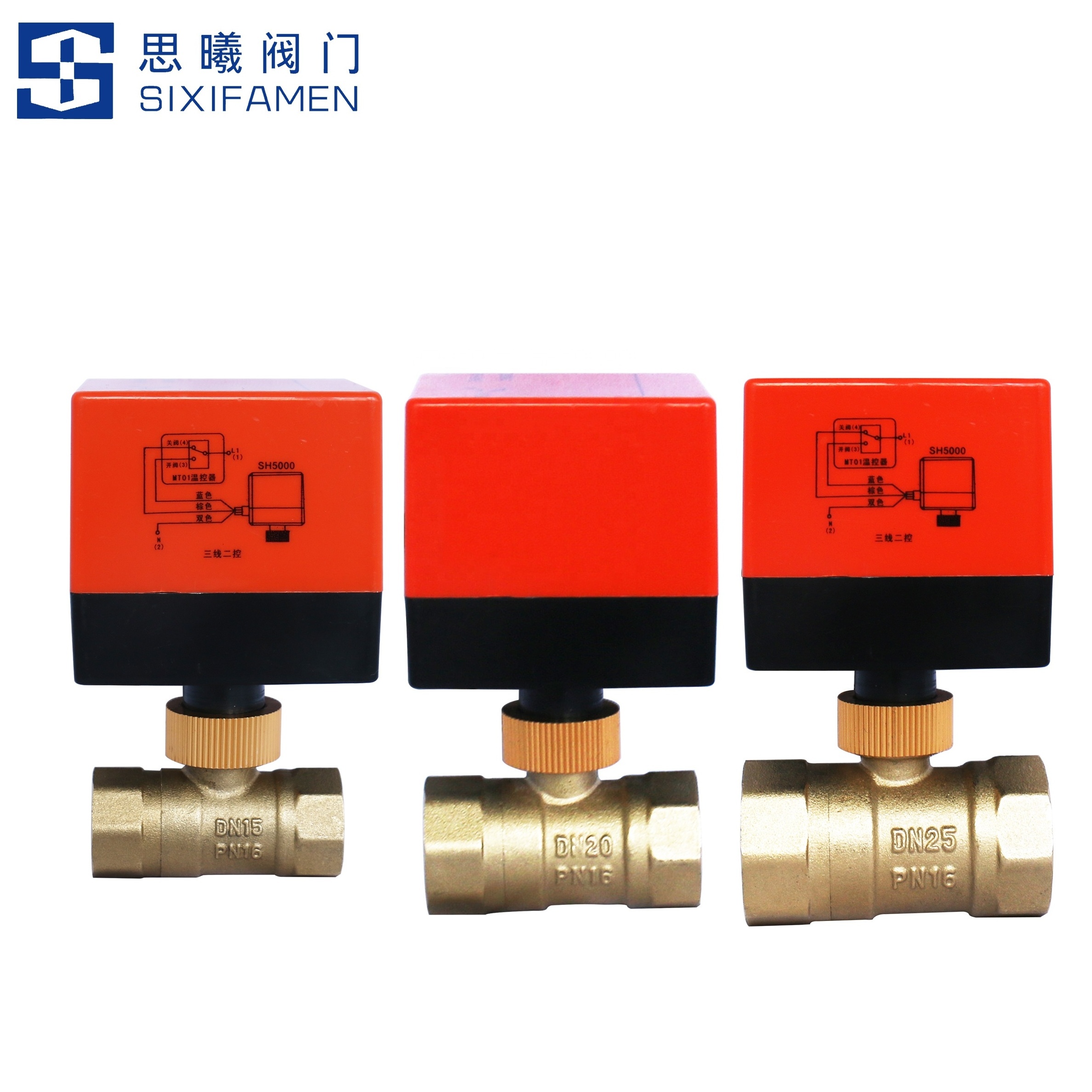 AC220v DC12V DC24V G thread NPT thread dn15-dn25 1/2 