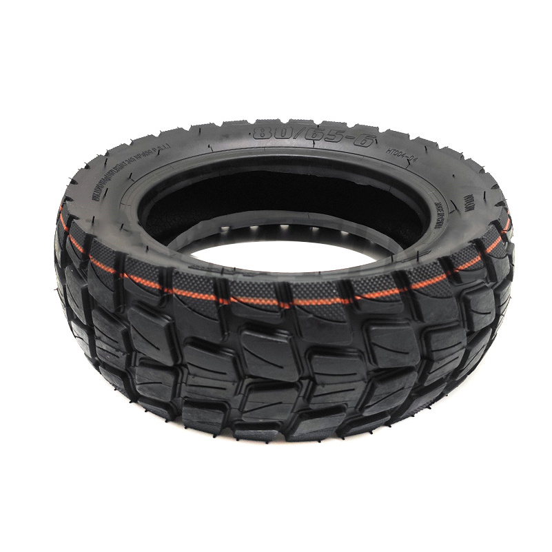 Off Road City Road New 80/65-6 Tire Upgrade 10 Inch 80 65 6 Tubeless Tyre fit for KUGOO M4 electric scooter tires