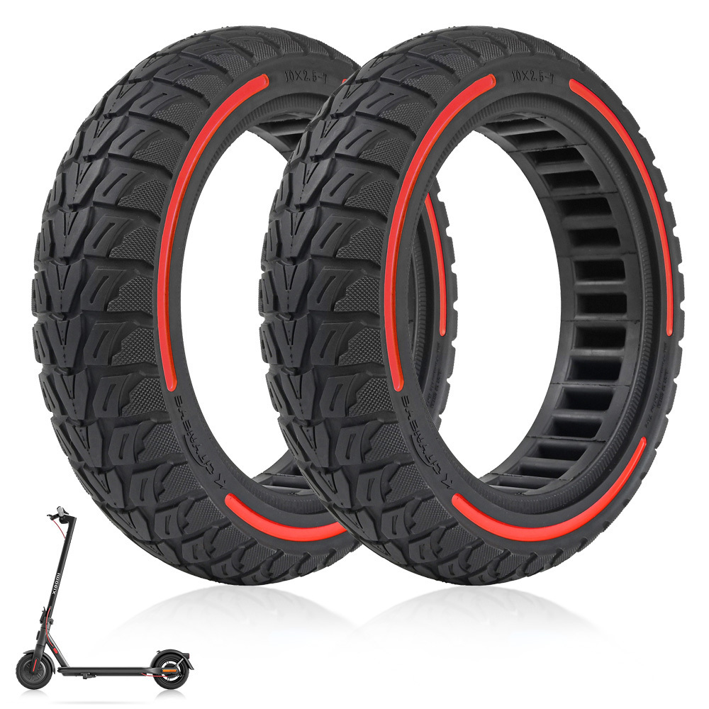 New Arrival EU Warehouse Original Repair Solid Tires for Cityneye 4/4 Pro Electric Scooter 10 Inch Tire Tubeless Solid Tyres