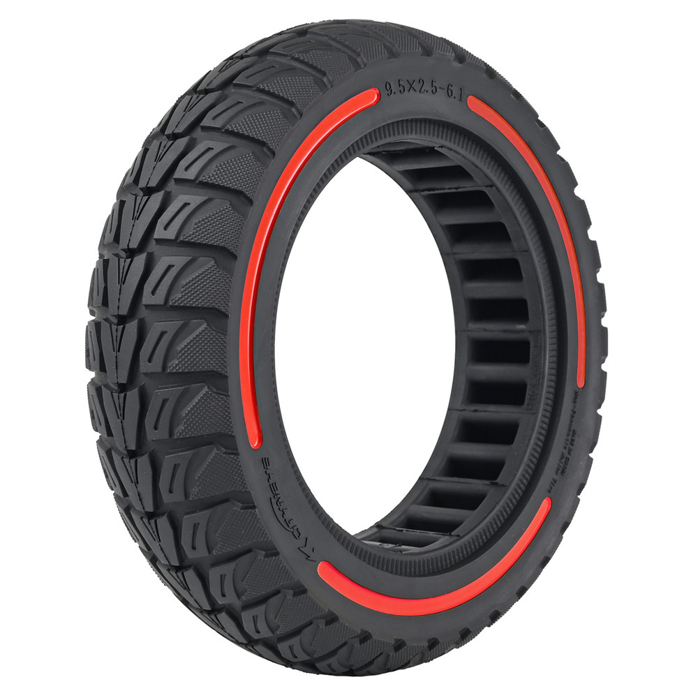 E Scooter Honeycomb Solid Rubber Tyres 9.5 Inch Solid Tire 9.5x2.5-6.1 Solid Off Road Tire for Niu Electric scooter Wheel