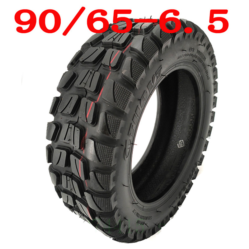 CTNEYE 11 inch TUOVT city Road Tubeless Tyre 90/65-6.5 vacuum tire for electric scooter tires