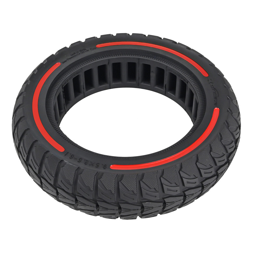 E Scooter Honeycomb Solid Rubber Tyres 9.5 Inch Solid Tire 9.5x2.5-6.1 Solid Off Road Tire for Niu Electric scooter Wheel