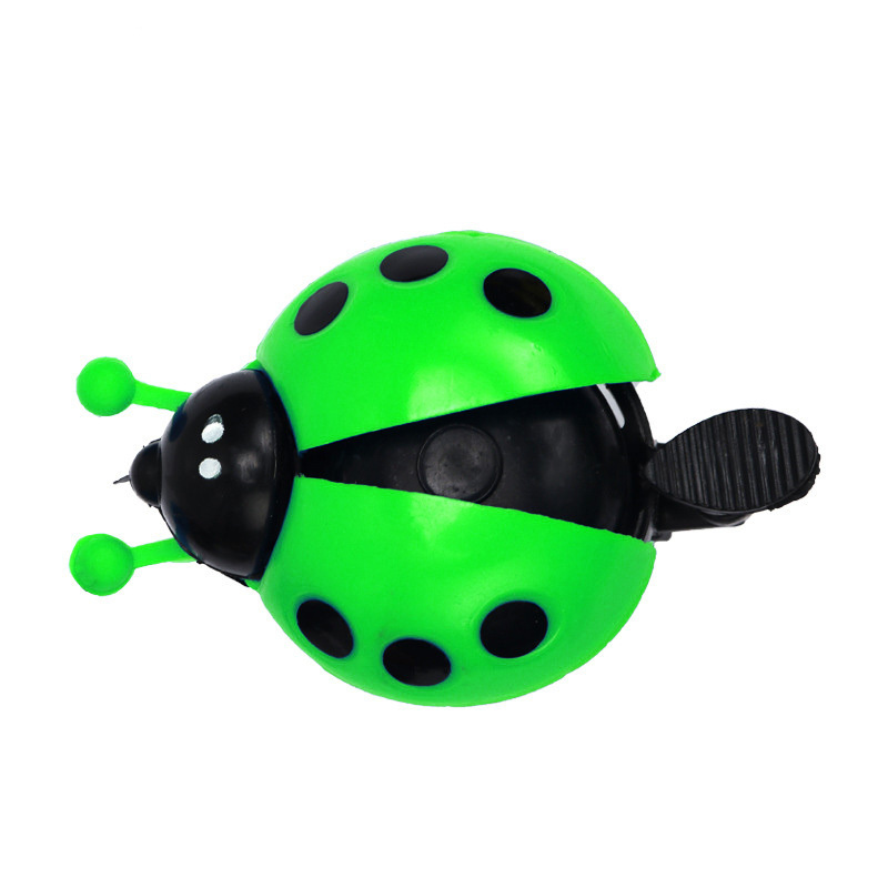 Customized accessories aluminum alloy light ladybug bell bike ringiing multiple vehicles available cycling bells