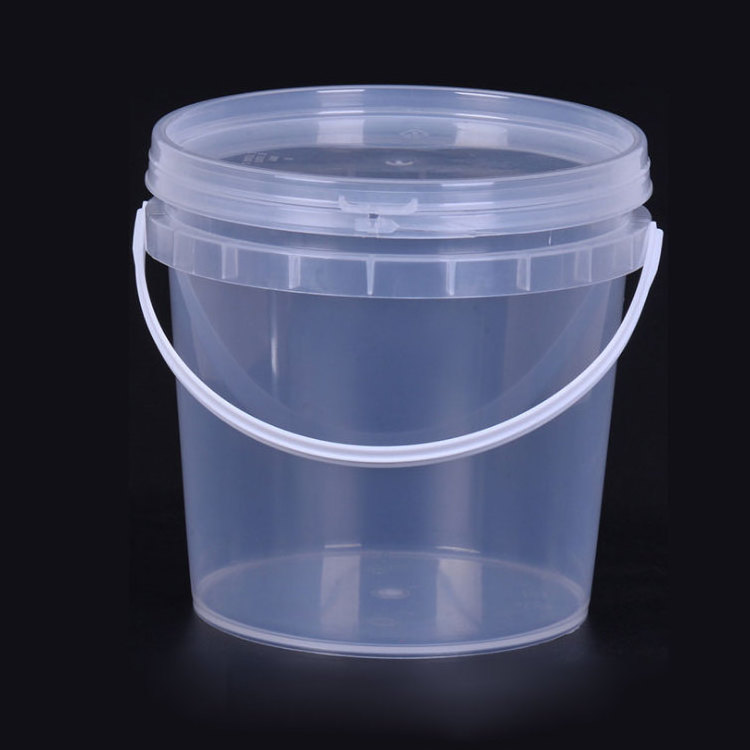 Plastic Bucket 2 Liter  Mini Food Grade Ice Cream With Lids Plastic  Fermentation  Storage Barrel Buckets With Lid For Paint