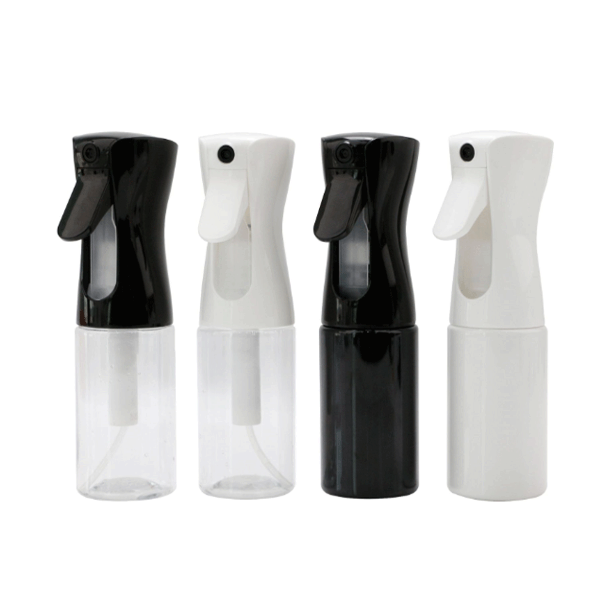 Fine Mist High Pressure Nozzle Bottle 200Ml 300Ml Pet Hairdressing Spray Bottle High Pressure Continuous