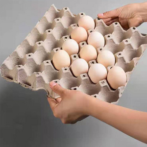 Paper Pulp Egg Tray 30 Cell Egg Packaging Shipping Storage Box Cheap Paper Egg Tray Price Suppliers Wholesale