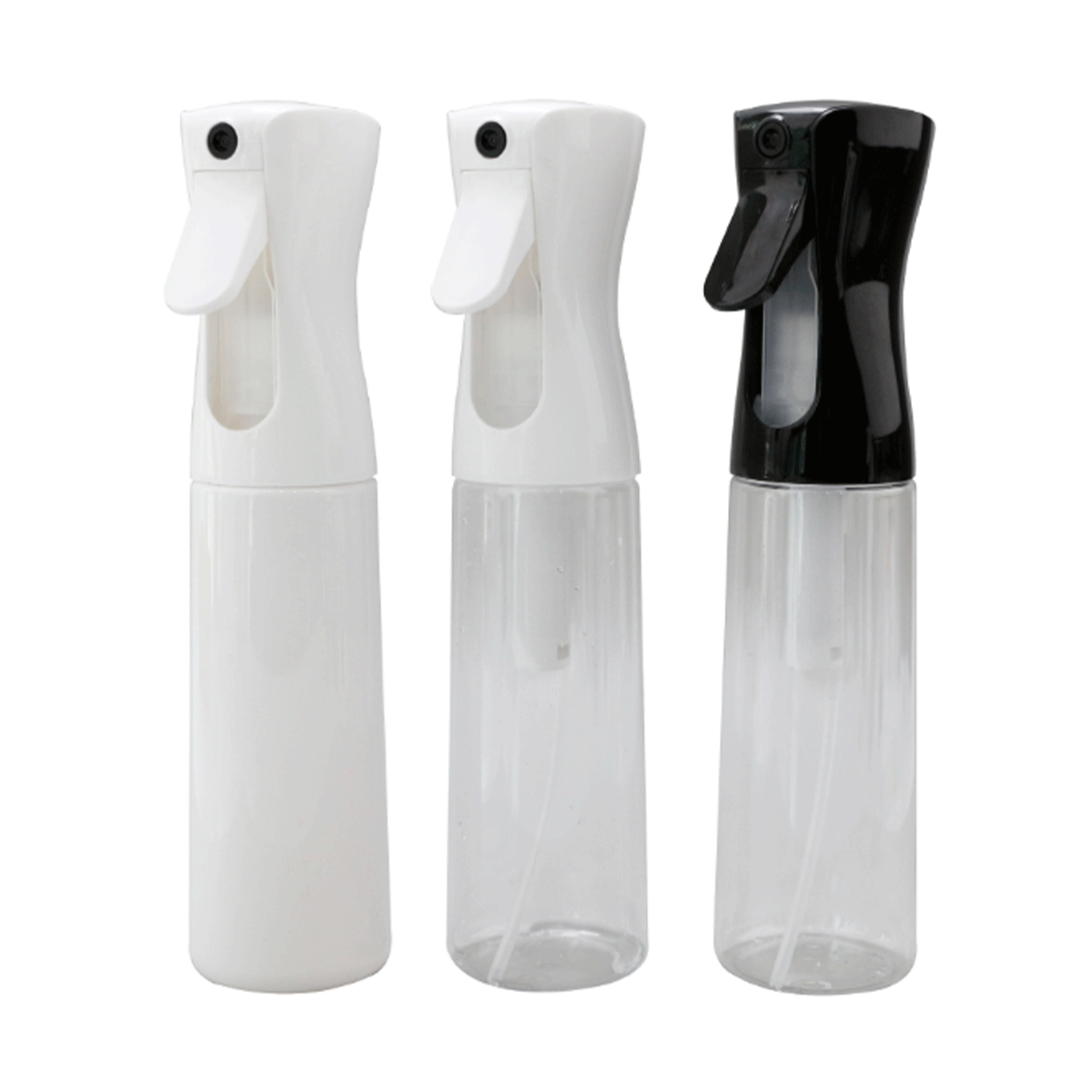 Fine Mist High Pressure Nozzle Bottle 200Ml 300Ml Pet Hairdressing Spray Bottle High Pressure Continuous