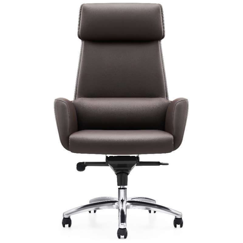 black leather chair high end high back office boss leather chair