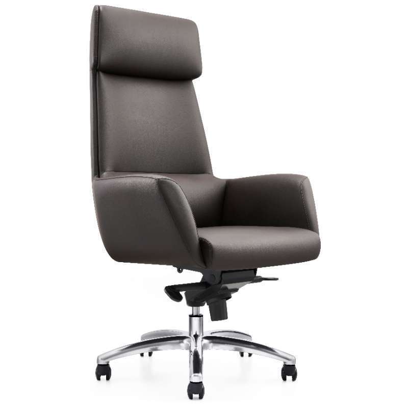 black leather chair high end high back office boss leather chair