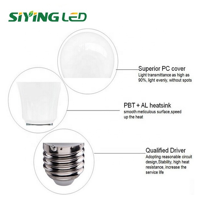 china supplier led bulb skd G45 E27 5W 400lm led bulb LED Lighting