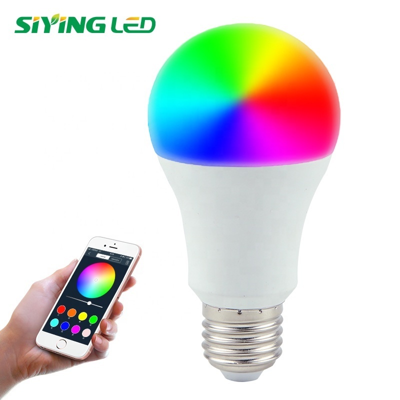 Smart Bulb A60 E27 9W RGB+CCT Tuya Smart Wifi Bulb 7W 9W 12W