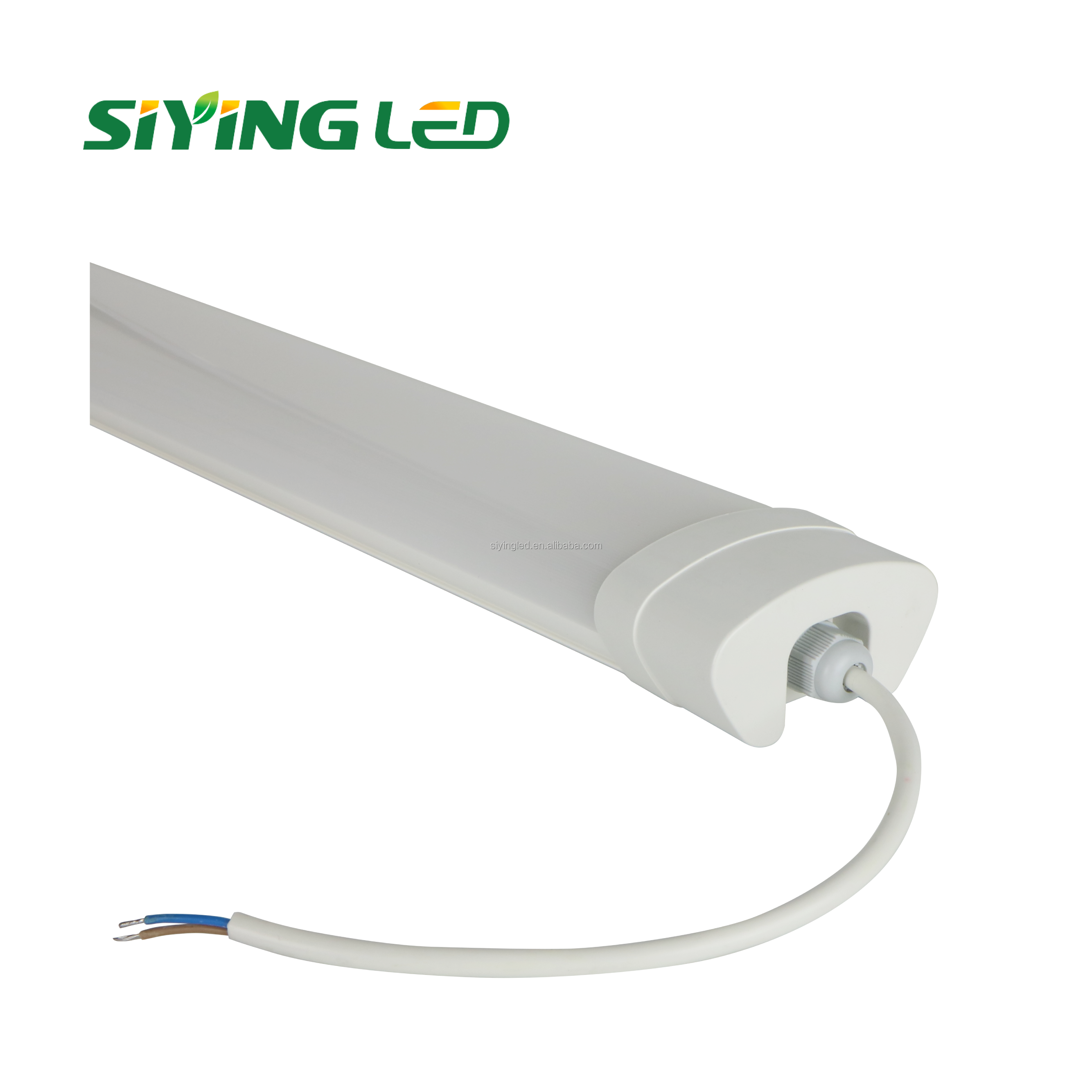 plastic led tri-proof fixture IP65 48w 58w led water proof light tube