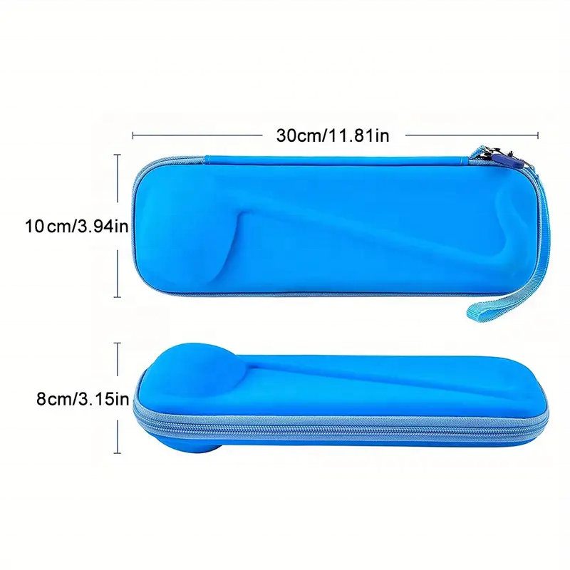 Customize hard shell storage case of musical instruments and toys waterproof EVA electronic musical instrument case with layard