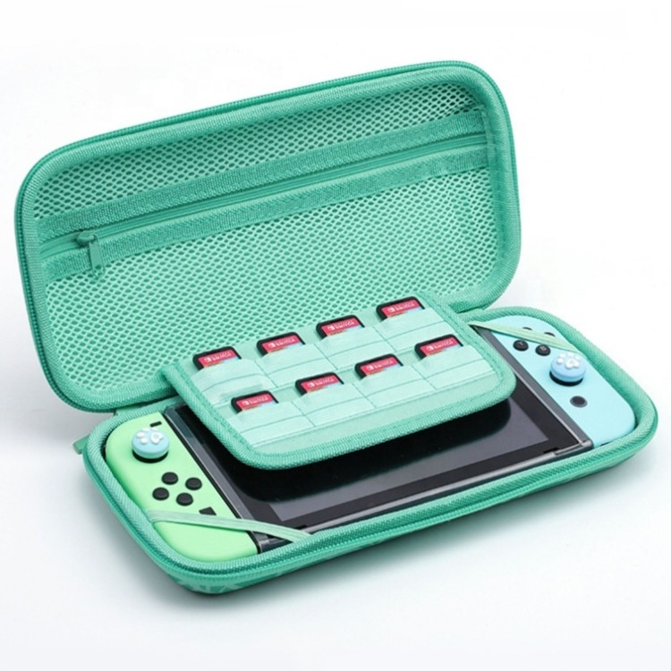 New arrival custom switch game case for nintendo wholesale large capacity nintendo switch game card case with handle strap