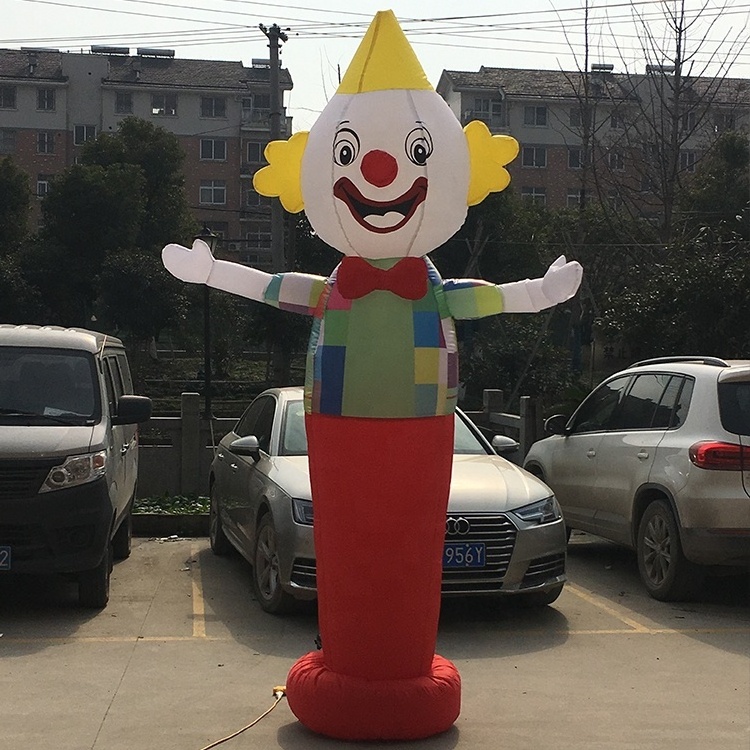 Promotion Advertising Oxford Outdoor Inflatable Clown Waving Model