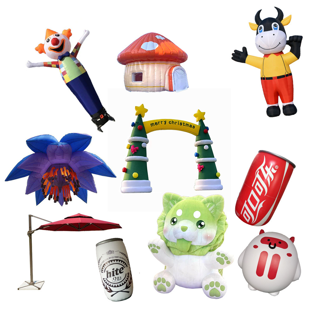 Custom Commercial Advertising Inflatables Characters Blow Up Cartoon Animals Model Costumes