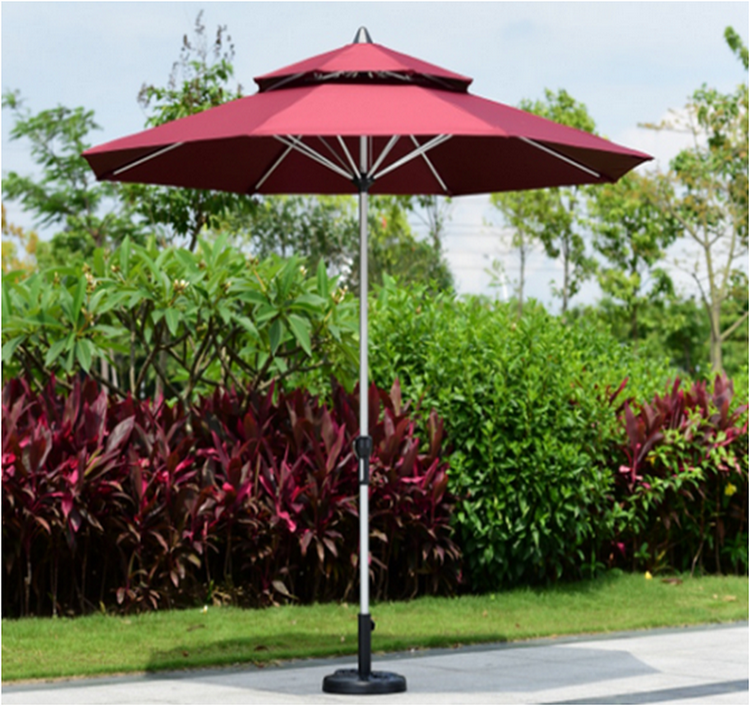 Outdoor Luxury Sun Umbrella Garden Parasol Umbrella Parts