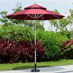 Outdoor Luxury Sun Umbrella Garden Parasol Umbrella Parts